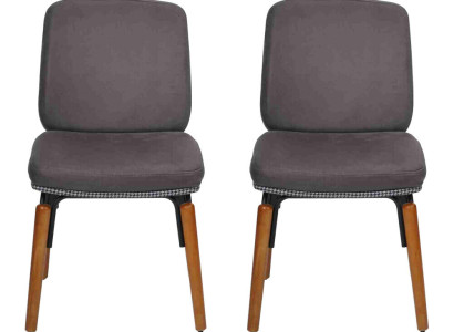 Esszimmerstuhl Luxus 2x Stühle Hochwertiger Stuhl Lehnstuhl Möbel Holzstuhl