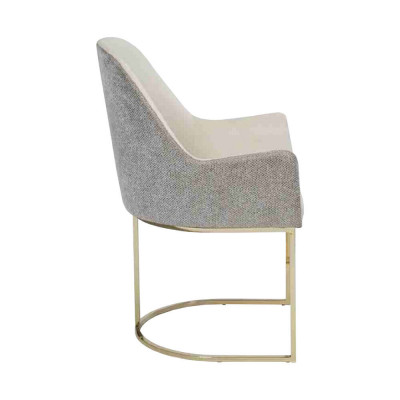 Weißer Polsterstuhl Esszimmerstuhl Küchenstühle Designer Sitzmöbel Neu