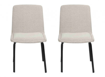 Weiße Polsterstühle Designer 2x Esszimmerstühle Moderne Küchenstühle