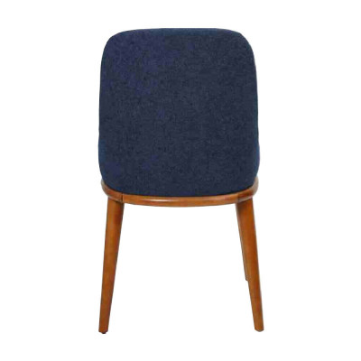 Stilvolle Blaue Esszimmer Stühle Designer Einrichttung Stuhl-Set Möbel