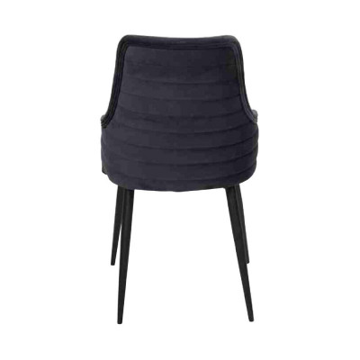 Schwarzer Designer 2x Stühle Luxus Esszimmer Einsitzer Moderne Einrichtung