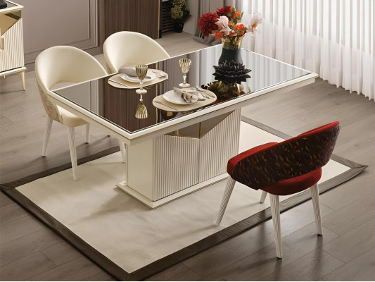 Komplette Esszimmer Esstisch 2tlg Anrichte Esszimmertisch Gold Holz