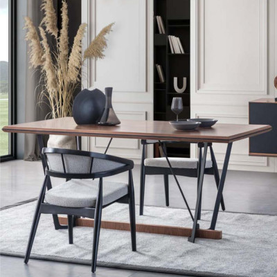 Essecke Esszimmer Esstisch Set 2tlg Anrichte Esszimmertisch Braun Holz