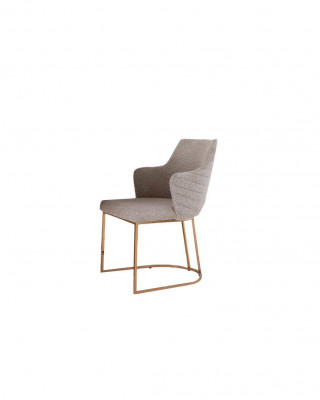 Stuhl Esszimmerstuhl Küchenstuhl Luxus Beige Moderne Tresenstuhl