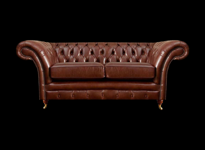 Chesterfield Sofa Zweisitzer Couch Wohnzimmer Polstermöbel Neu Einrichtung