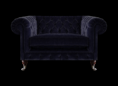 Wohnzimmer Sessel Polster Sitz Luxus Textil Chesterfield Neu Einrichtung