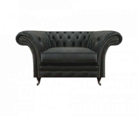 Modern Chesterfield Sessel Wohnzimmer Polstermöbel Textil Polsteritz