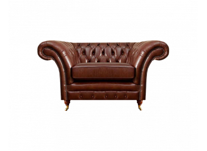 Wohnzimmer Sessel Braun Chesterfield Einrichtung Couch Polstersitz Neu