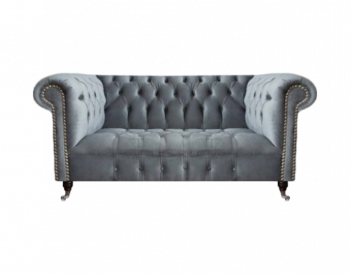 Sofa Zweisitzer Luxus Möbel Wohnzimmer Couch Einrichtung Chesterfield Sitz