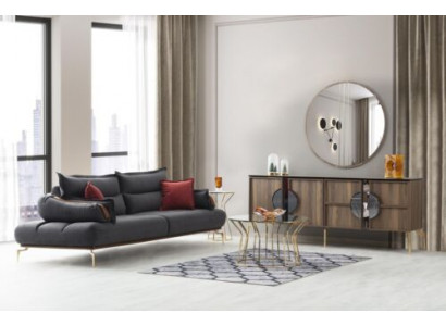 Stilvoll Wohnzimmer Set Besteht aus Anrichte und 3-Sitzer Sofa 2tlg.