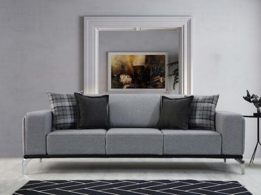 Design Wohnzimmer Set Exklusive Sofagarnitur 3+1 Sitzer Neuheit 2tlg.