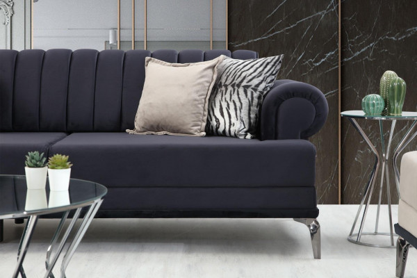 Exklusive Wohnzimmer Set Besteht aus Sofagarnitur 3+1 Sitzer 2tlg neu
