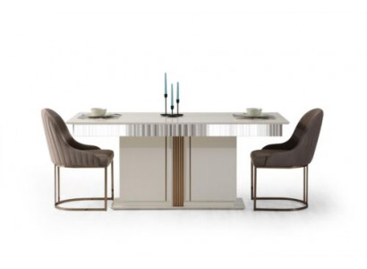 Luxus Esszimmer Set Esstisch mit 4x Stühle Neu Komplett Modern Möbel 5tlg.
