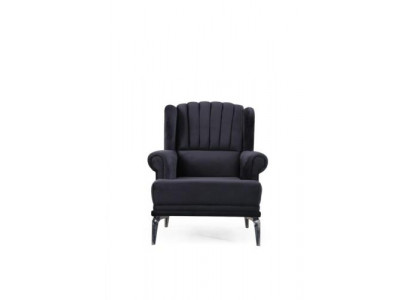 Perfekte Sessel Holz Design Wohnzimmer Möbel Blau farbe Luxus Stil