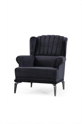 Perfekte Sessel Holz Design Wohnzimmer Möbel Blau farbe Luxus Stil