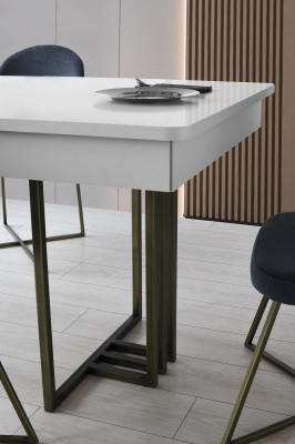 Luxuriöse Essgruppe Designer Esstisch 4x Polsterstühle Sideboard 7tlg
