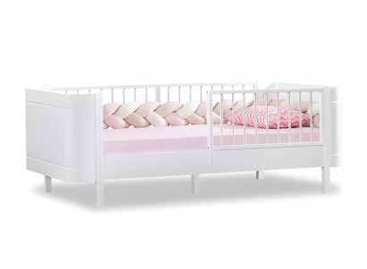Stilvolle Kinderbett Weiß Bett Kinderzimmer Kinderzimmermöbel Holz neu