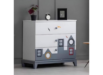 Modern Kommode Kommodenschrank Holzmöbel Schlafzimmer Neu Einrichtung