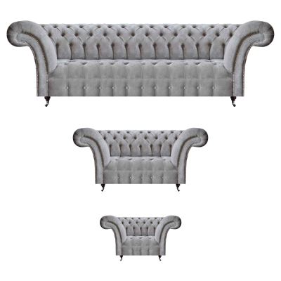 Neu Sofagarnitur Sofas Couch Polstermöbel Designer Chesterfield Wohnzimmer