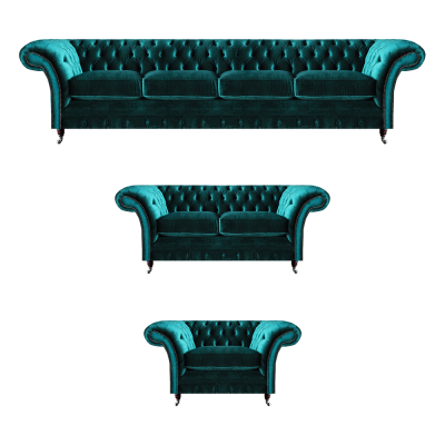 Luxus Set 3tlg Sofagarnitur Chesterfield Einrichtung Design Polstermöbel