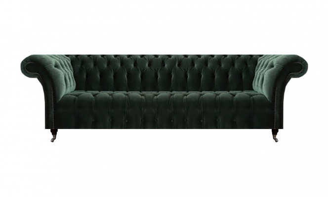 Wohnzimmer Viersitzer Polstermöbel Chesterfield Schwarz Einrichtung Chesterfield