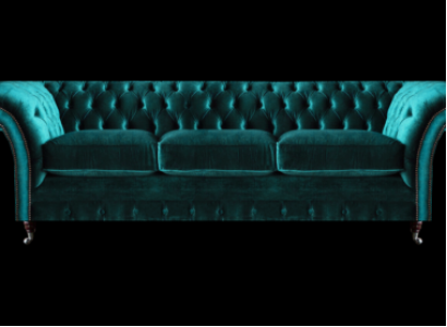 Chesterfield Sofa Dreisitzer Couch Polstermöbel Wohnzimmer Neu Möbel