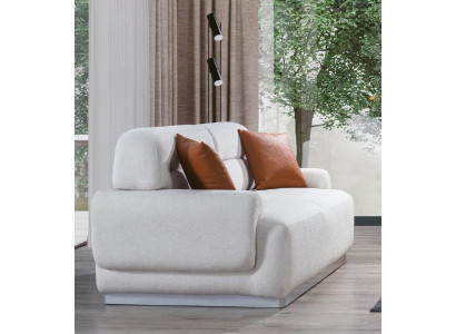 Dreisitzer Couch Stoff Sofa Couchen Möbel Textil 230cm Stoffcouch Sofas