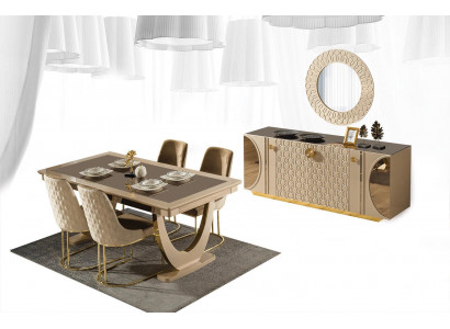 Ein wunderbares Set für ein Esszimmer im zeitgenössischen Stil