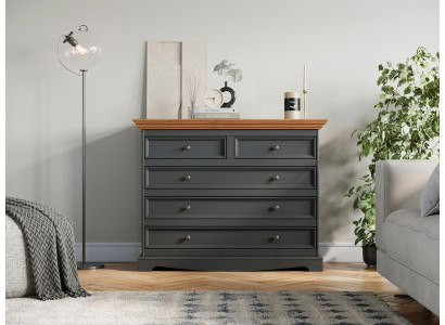 Kommoden Sideboards 5 Schubladen Hochschrank Schrank Regal Kommode Sideboard Neu