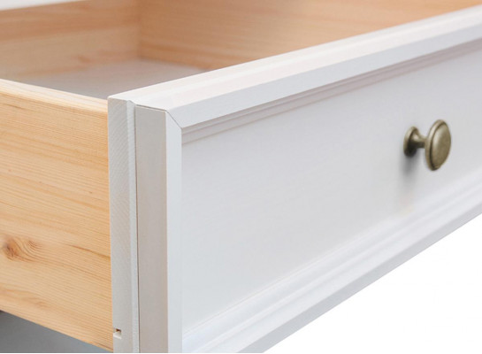 Konsolen Tische Holz Design Weiß Klassischer Designer Luxus Konsole Tisch Neu
