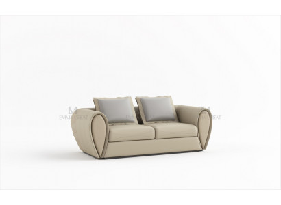 Sofa 2 Sitzer Design Sofas Polster Couchen Leder Relax Moderne Zweisitzer
