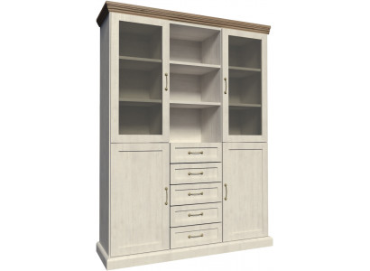 Esstisch 4x Stühle Esszimmer Garnitur 6tlg. Set Anrichte Tisch Stuhl Tische Holz