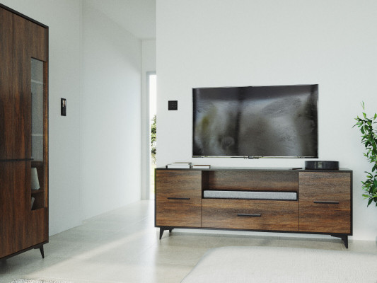 Wohnzimmer Schau Schränke Design Italiensiche Möbel Vitrine Schrank Vitrinen Neu