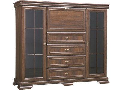 Schränke Holz Kommode 158cm Kommoden Schrank Anrichte Kommode Massivholz