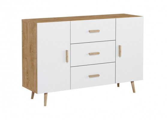Kommode Regal 140cm Schränke Regale Aufbewahrung Hochglanz Neu Kommode Sideboard