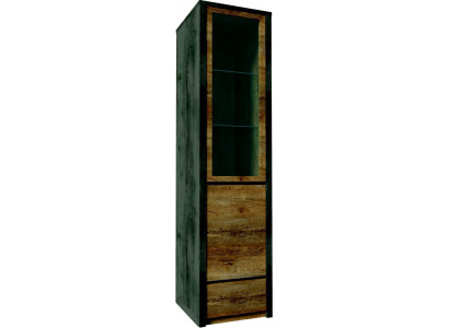 Vitrinen Massive Möbel Holz Schränke Neu Echtholz Vitrine Hoch Schrank Glas