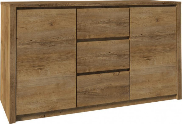 Wohnzimmermöbel Set Design Wohnzimmer Sideboard Wandregal Kommode Vitrine 5tlg.