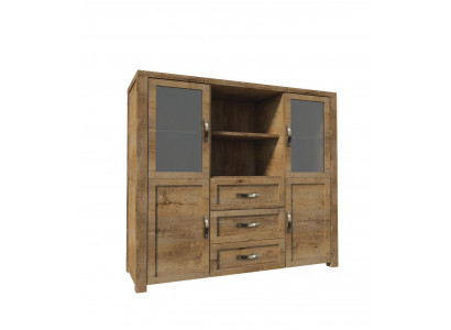 Anrichte Design Kommode Holz Schrank Möbel Vitrine Moderner Schrank Buffet Bar