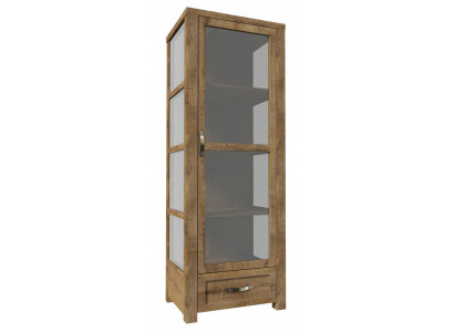 Schrank Esszimmerschrank Glas Schrank Möbel Regal Vitrine Vitrinen Holz Landhaus