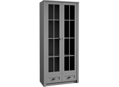 Vitrine Regal Aktenschrank Glasschrank Antik Luxus Schrank Holz Möbel Schränke