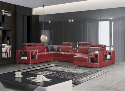 Wohnlandschaft Eckcouch Eckgarnitur Sofa Polster Eckcouch Couch