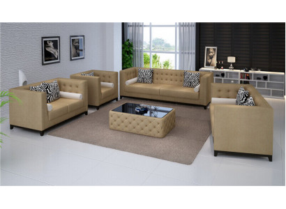 Ledersofa Couch Sofagarnituren Sitzer Garnitur Design Modern Sofa
