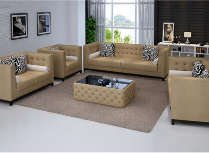 Ledersofa Couch Sofagarnituren Sitzer Garnitur Design Modern Sofa