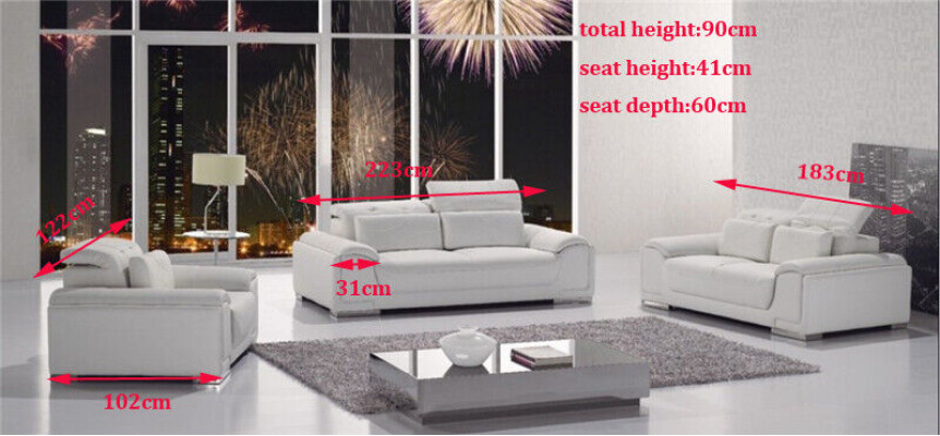 Design Couchen Sofas Polster Sitzer Sofagarnitur Garnituren Set Leder