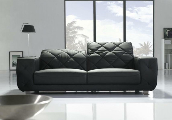 Ledersofa Sofagarnitur 3+2+1 Sitzer Set Garnitur Deko Polstersofa Couch