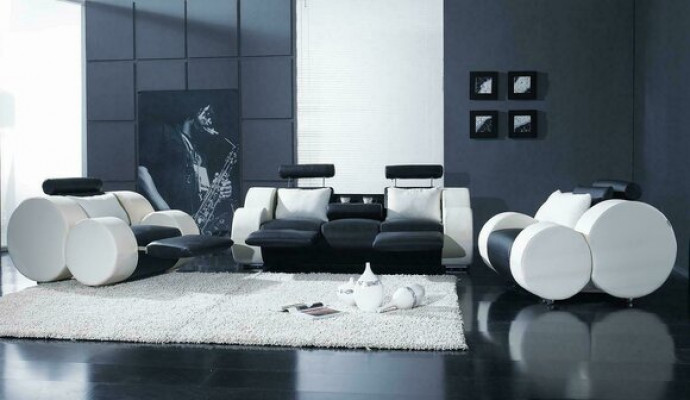 Sofagarnitur Ledersofa Sofa Couchen Sitzer Set Sofas Polster Couch 3tlg