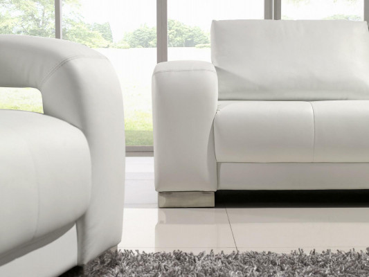 Sofagarnitur Design Couchen Polster Leder 311 Sitzer Garnituren Set Leder