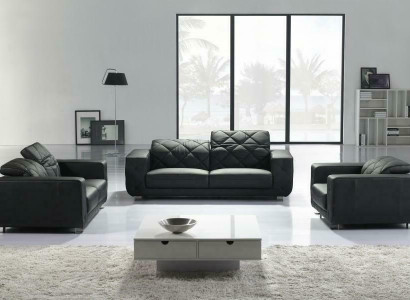 Sitzlandschaft Sofa Couchgarnituren Polster Sitz Couchen Sofas 3+1+1 Set Neu