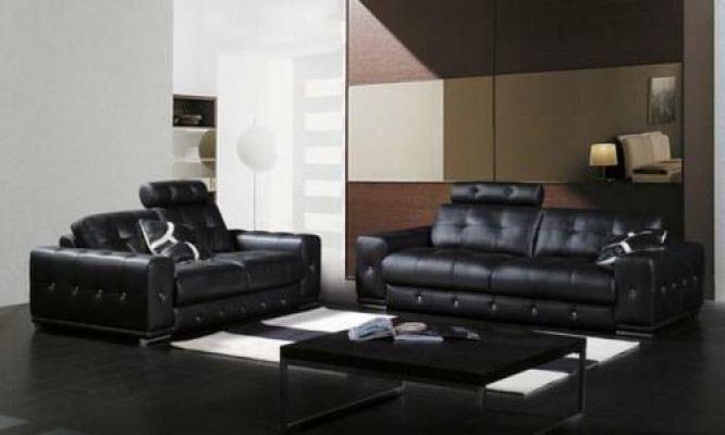 Design Sofas Polster Leder 311 Sitzer Couchen Sofagarnitur Garnituren Set