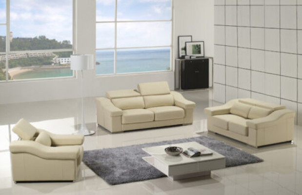 Design Couchen Sofas Polster 32 Sitzer Sofagarnitur Set Sofa Leder Garnituren